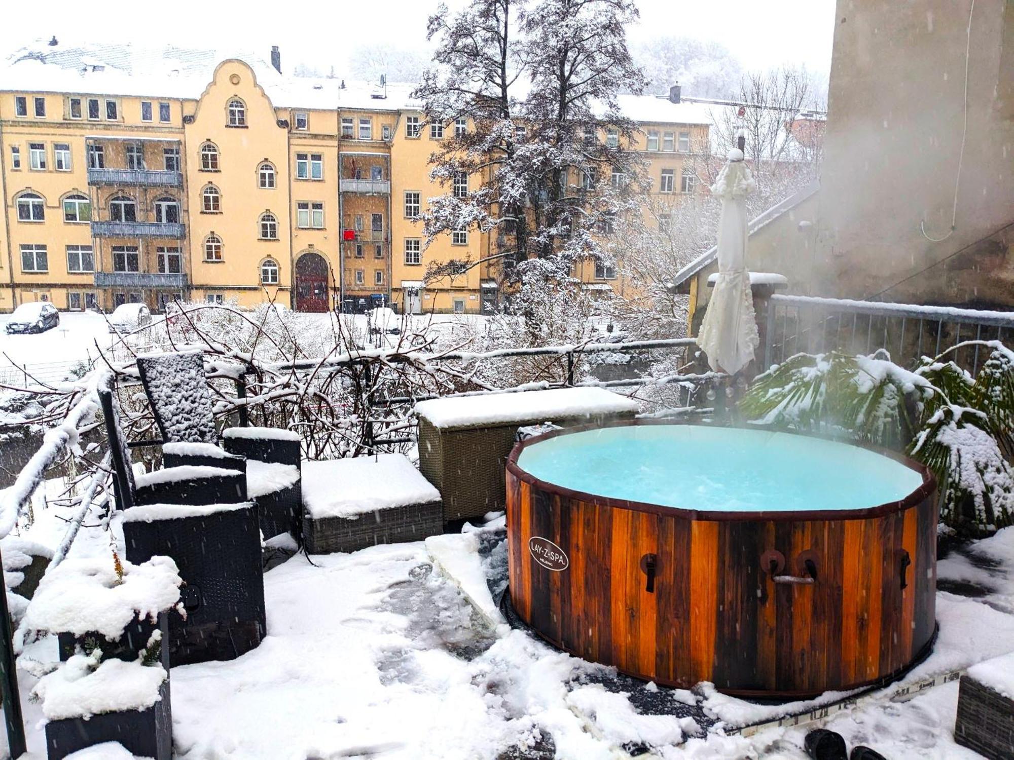 Uo - Urlaubsmagie - Helle Wohnung,Sauna,Whirlpool Sebnitz Exterior photo